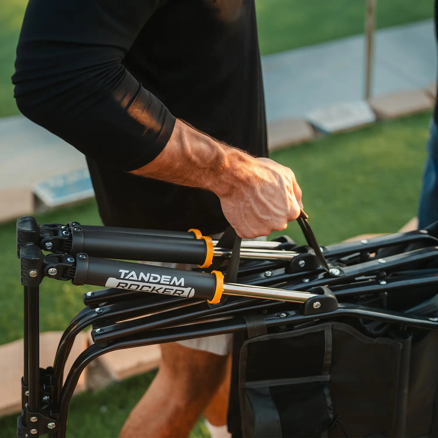 Tandem-Rocker-Baseball-Carry-Strap-Upclose