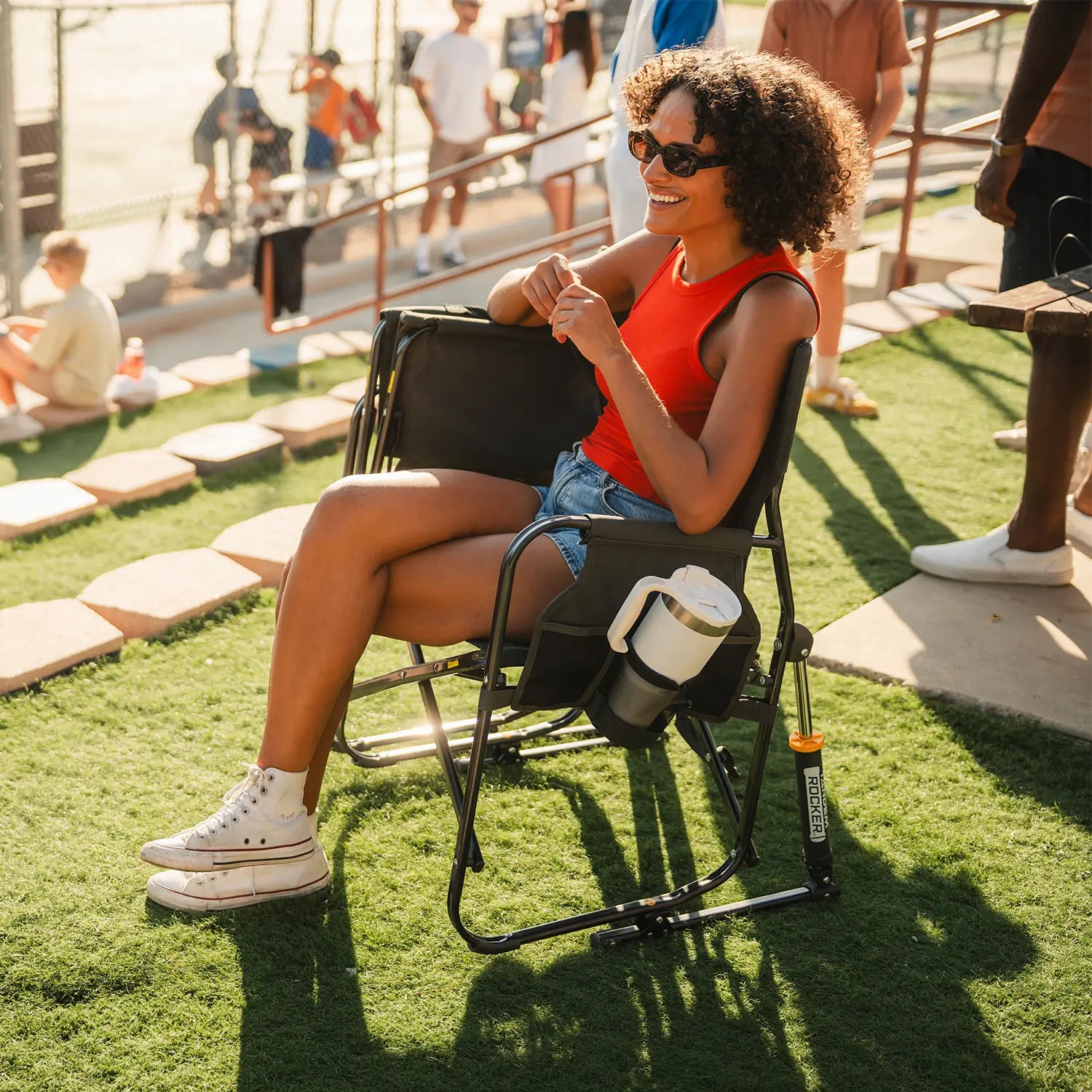 Tandem-Rocker-Baseball-Woman-Single-Seating